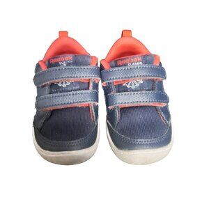 Reebok Casual Blue Sneakers With Red And White Details US 5